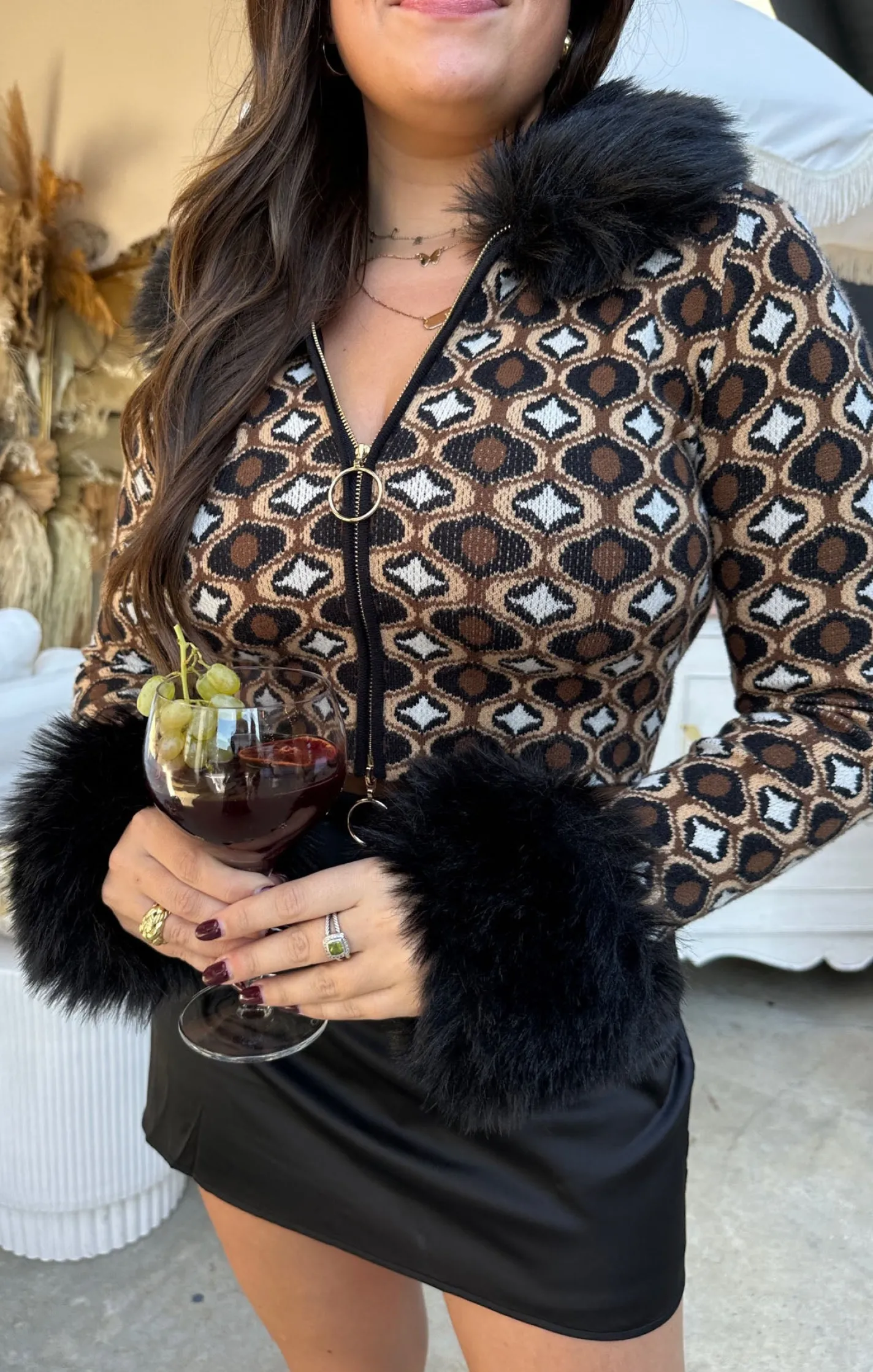Show Me Your Mumu Zermatt Zip Up